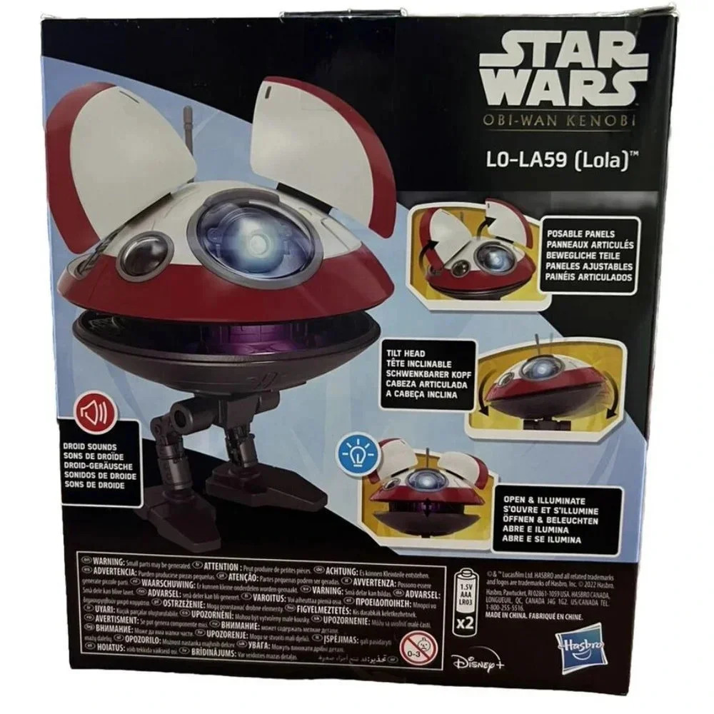 NEW Star Wars Obi-Wan Kenobi L0-LA59 Lola Interactive Droid Lights & Sound - Picture 4 of 5